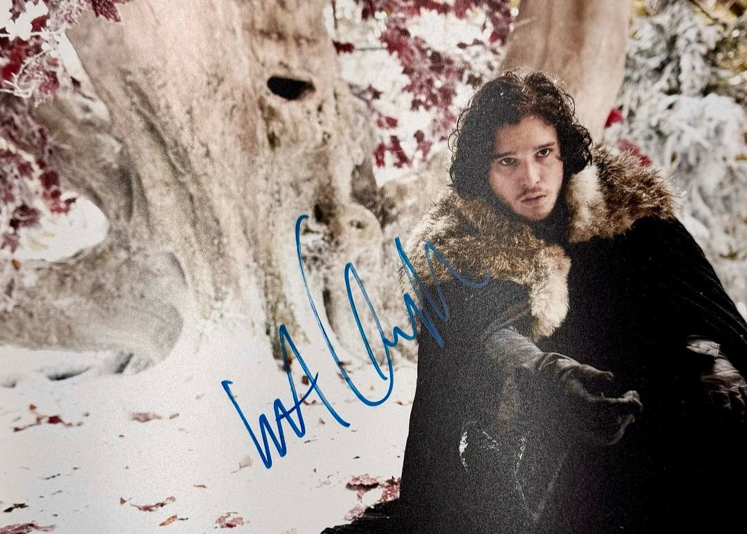 Kit Harington Signed 8x10 Photo John Snow (Game Of Thrones) - JSA COA